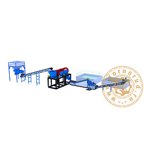 Линия для обогащения песка